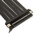 Kolink PCIe 5.0 Riser Cable, 180 degrees, x16 - black, 300mm image number null