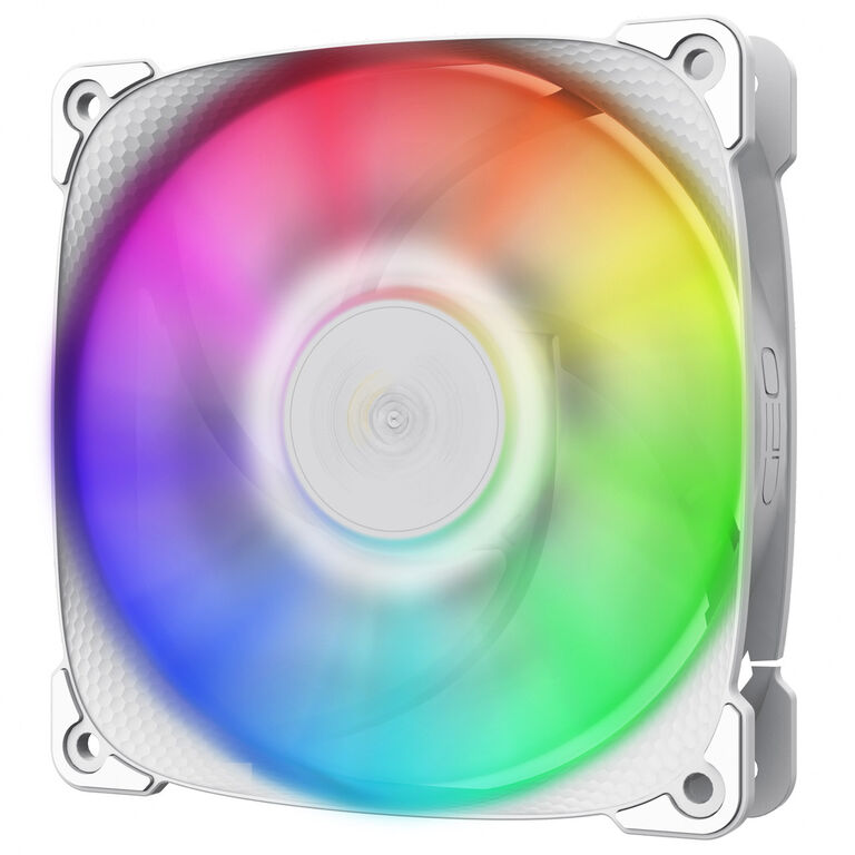 Geometric Future Squama 2501W RGB Fan, 3-pack - 120 mm, white image number 2