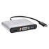 SilverStone SST-EP06C - USB 3.1 Type-C to VGA/USB Type C/USB Type A Adapter Hub image number null