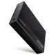 AXAGON EE35-GTR USB-C 3.2 Gen 1 - SATA 6G, 3.5" external hard drive enclosure, grooved - black