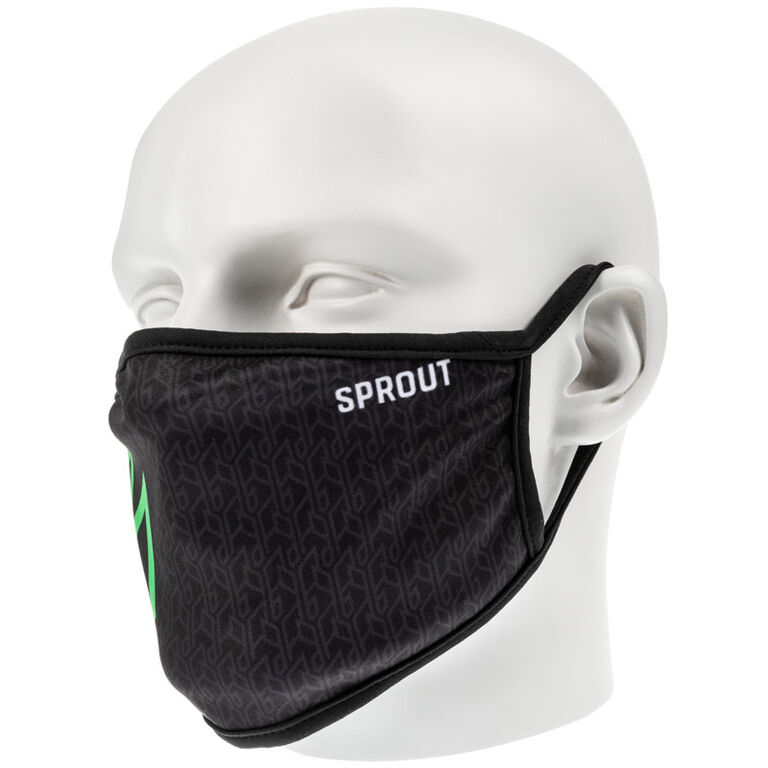 Sprout Gesichtsmaske für Mund und Nase - schwarz image number 2