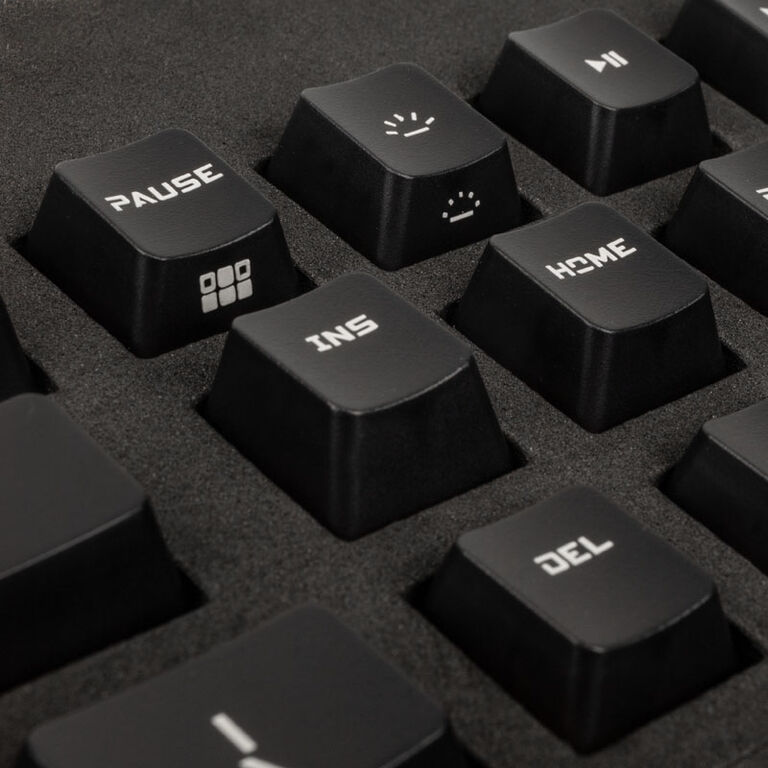 Das Keyboard Clear Black, Lasered Spy Agency Keycap Set - US image number 2