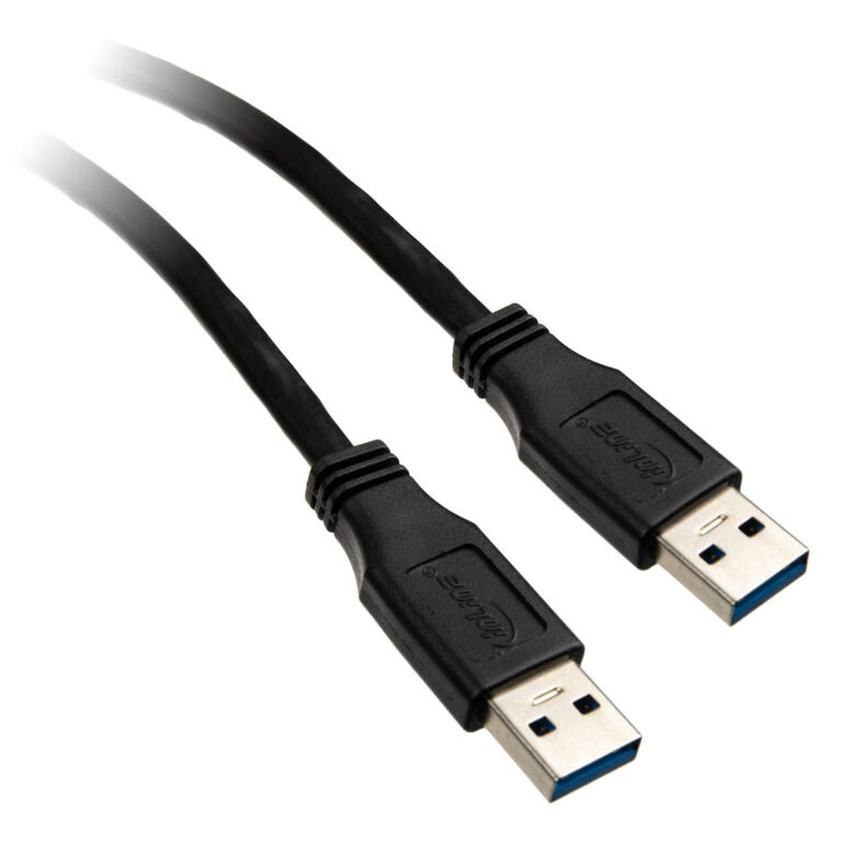 InLine USB 3.0 Cable, A to A, black - 1.5m image number 0