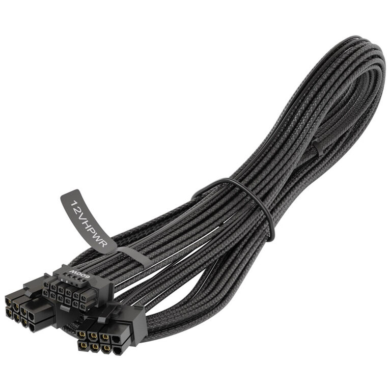 Seasonic 12VHPWR PCIe 5.0 Adapter Cable - black image number 0