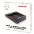 AXAGON RSS-CD12 2.5 Inch SSD/HDD Adapter for Optical Drive, 12.7mm, LED image number null