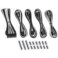 CableMod Classic ModMesh Cable Extension Kit - 8+8 Series - schwarz/weiß
