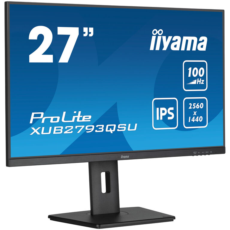 iiyama ProLite XUB2793QSU-B6, 68.6 cm (27 inches) 100 Hz, FreeSync, IPS - DP, HDMI, USB image number 0