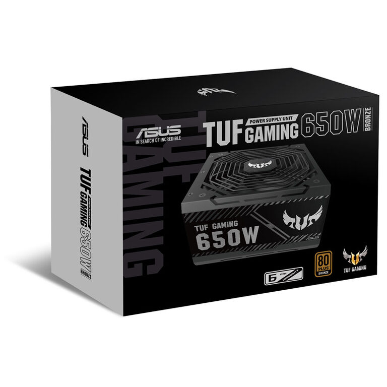 ASUS TUF Gaming 650B 80 PLUS Bronze Power Supply - 650 Watt image number 6