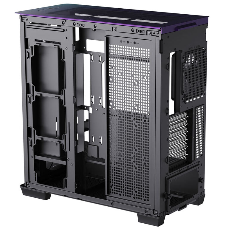 APNX C1 Mid-Tower ATX Case, Tempered Glass - ChromaFlair image number 9