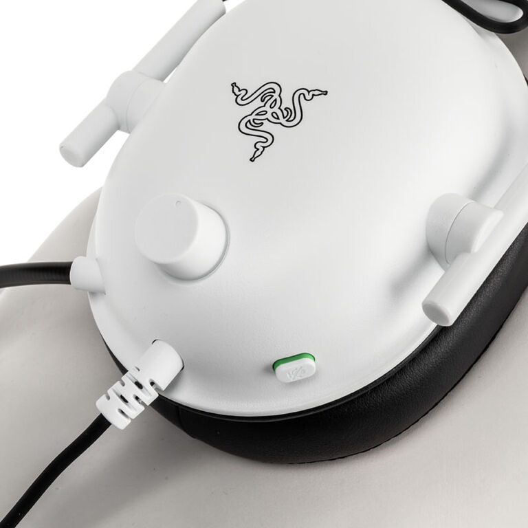 Razer BlackShark V2 X Gaming Headset - White image number 6