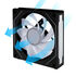 Lian Li UNI FAN SL-INF 120 ARGB Reverse Blade PWM Fan - 120mm, black image number null