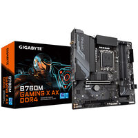 GIGABYTE B760M Gaming AX DDR4, Intel B760 motherboard - Socket 1700, DDR4