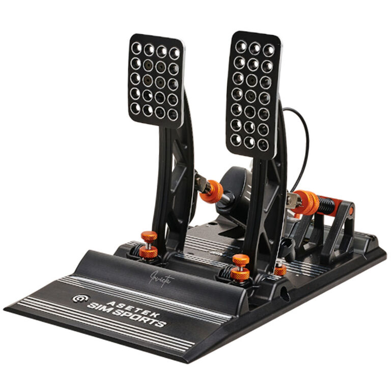 Asetek SimSports Invicta Sim Racing accelerator and brake pedal image number 0
