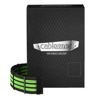CableMod PRO ModMesh RT ASUS/Seasonic/Phanteks Cable Kits - black/light green