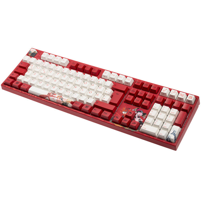 Varmilo VEA109 Koi Gaming Keyboard, MX-Silent-Red, white LED image number 2