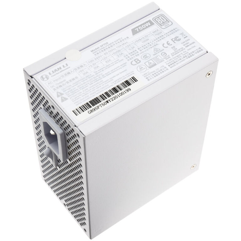 Lian Li SP750 SFX Power Supply - 750 watts, white image number 2