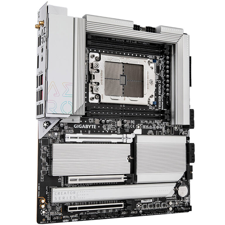 GIGABYTE TRX50 Aero D, AMD TRX50 motherboard, socket sTRX4, DDR5 image number 1