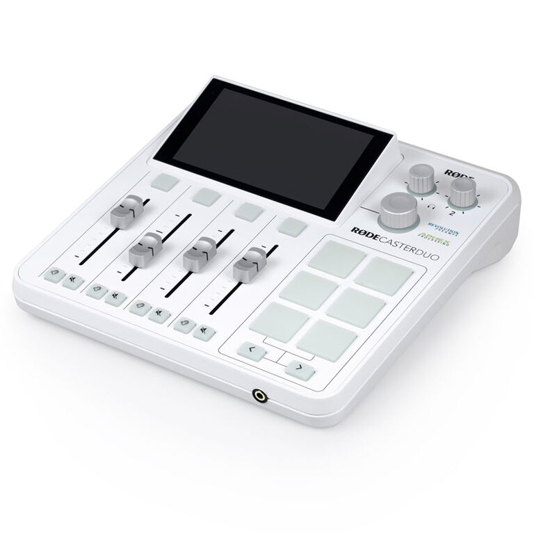 Rode RodeCaster DUO - Audio Production Studio - White Edition image number 1