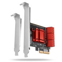 AXAGON PCES-SA6 PCIe Controller 6x interne SATA 6G Port, LP
