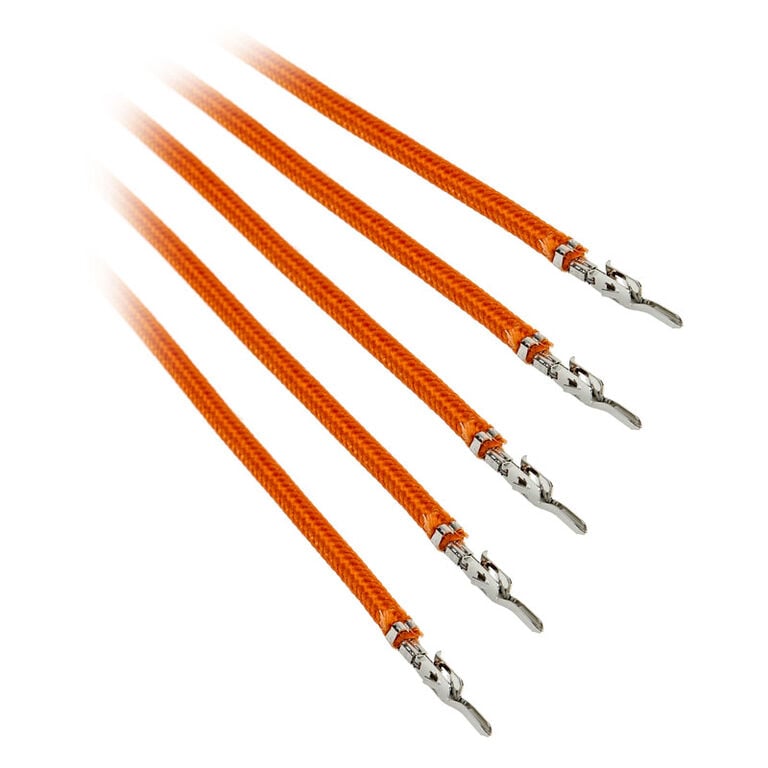 BitFenix Alchemy 2.0 PSU Cable, 5x 20cm - orange image number 0