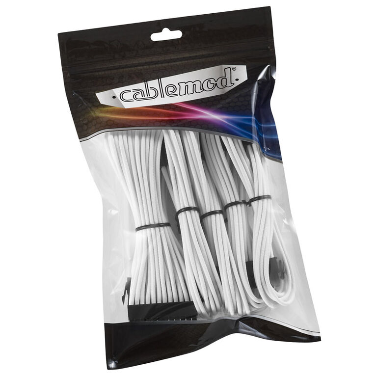 CableMod Classic ModMesh Cable Extension Kit - 8+6 Series - weiß image number 1