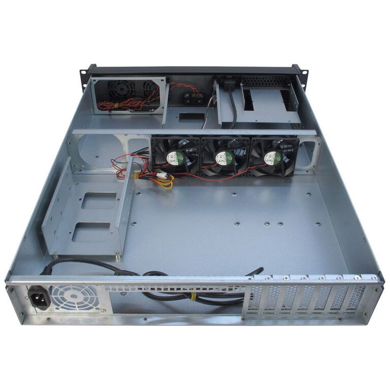 Inter-Tech IPC 2U-2098-SL, 19" rack server case - black image number 3
