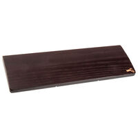 Glorious Keyboard Wrist Rest, Compact, Wood - Black Brown