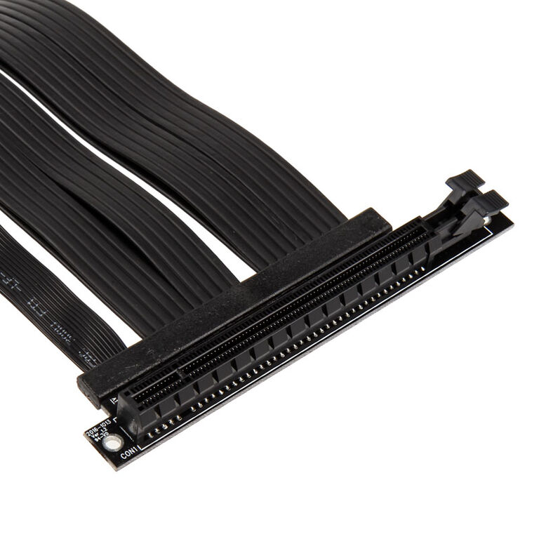 Raijintek Paxx Vertical PCI Slot Bracket + PCIe x16 Riser Flat Ribbon Cable, 20cm image number 4