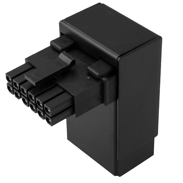 Kolink Core Pro 12V-2x6 90 Degree Adapter - Type 2, Black image number 0