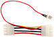 3-pin to 4-pin Molex fan adapter cable