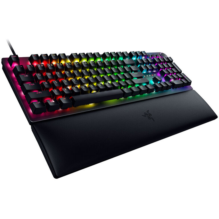 Razer Huntsman V2 Gaming Keyboard, Purple Switch - black image number 0