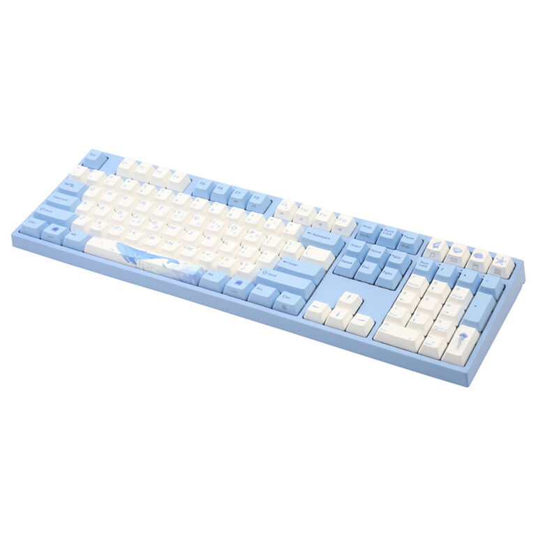 Varmilo VEA108 Sea Melody Gaming Keyboard, MX-Silent-Red, white LED - US Layout image number 1