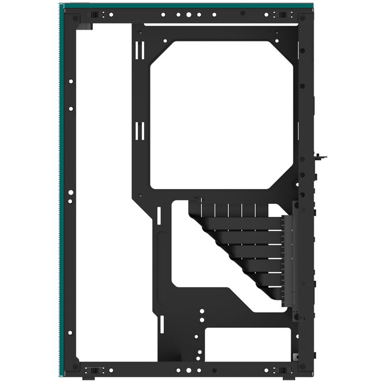 Ssupd Meshroom S Mini ITX Case, PCIe 4.0 - blue image number 4