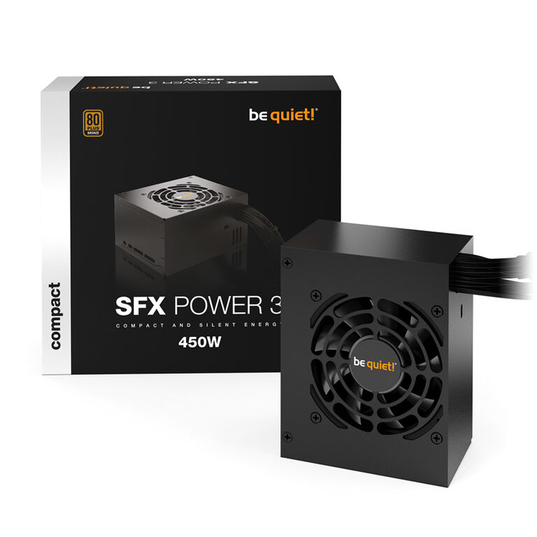 be quiet! SFX Power 3 power supply, 80 PLUS Bronze - 450 Watt image number 2