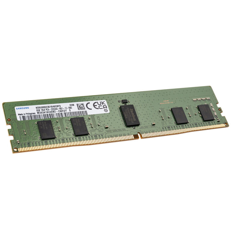 Samsung RDIMM, DDR4-3200, CL22, ECC reg, 8 GB - bulk image number 0