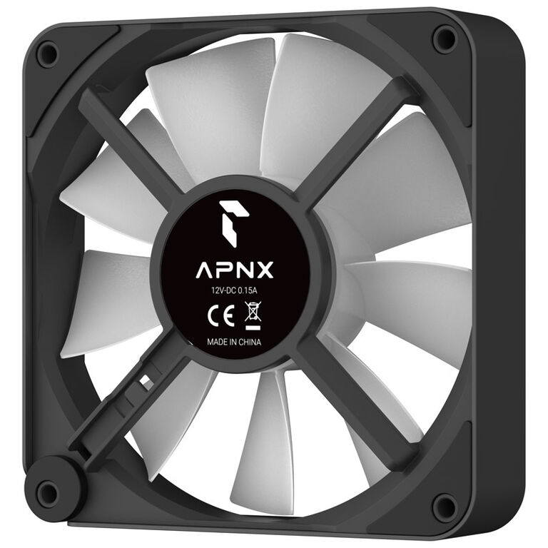APNX FP2-120 PWM Fan, ARGB - 120mm, black image number 8