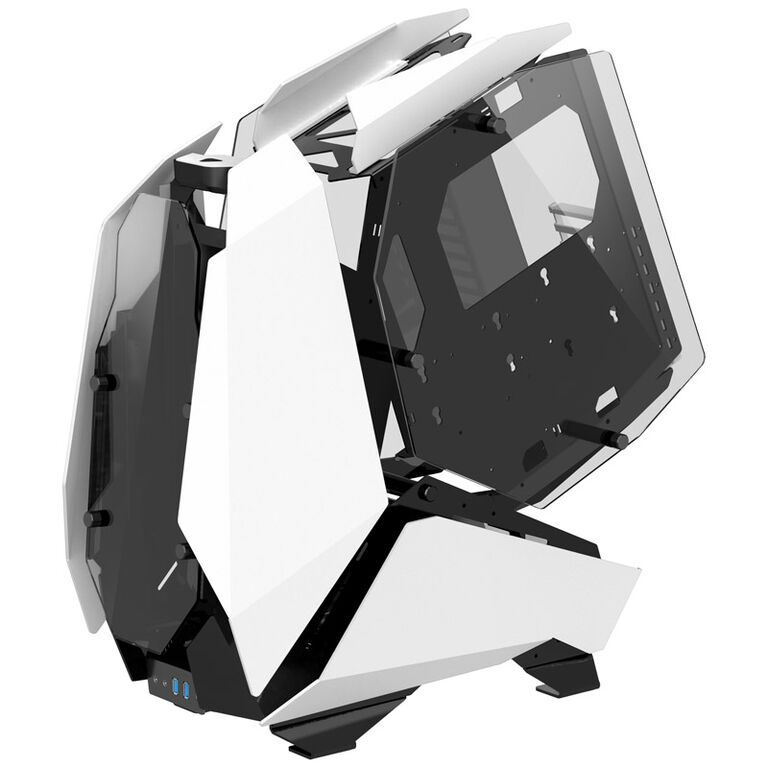 Jonsbo MOD5 Full Tower Showcase, Tempered Glass - white image number 1