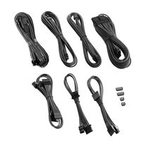 CableMod C-Series PRO ModMesh 12VHPWR Cable Kit for Corsair RM, RMi, RMx (Black Label) - carbon