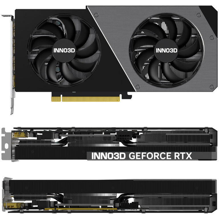 INNO3D GeForce RTX 4070 Ti Super Twin X2, 16384 MB GDDR6X image number 2