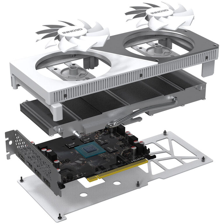 INNO3D GeForce RTX 4060 Twin X2 OC White, 8192 MB GDDR6 image number 8