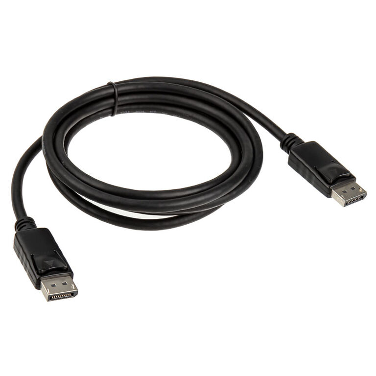 Akasa DisplayPort Cable 2m - black image number 1