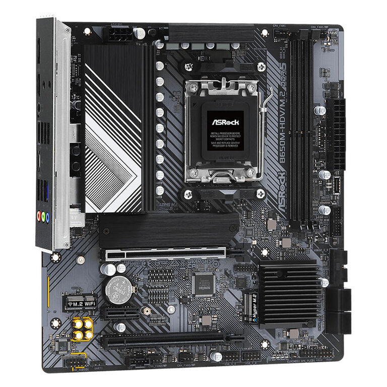 ASRock B650M-HDV/M.2, AMD B650 motherboard - Socket AM5, DDR5 image number 1