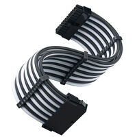 SilverStone ATX 24-pin cable, 300mm - Black/White
