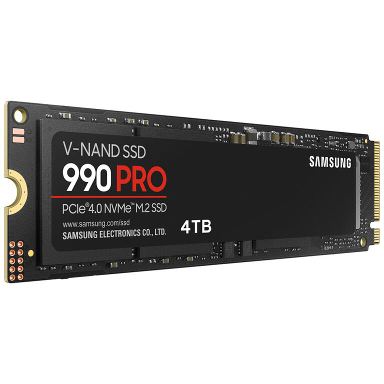 Samsung 990 PRO Series NVMe SSD, PCIe 4.0 M.2 Type 2280 - 4 TB image number 1