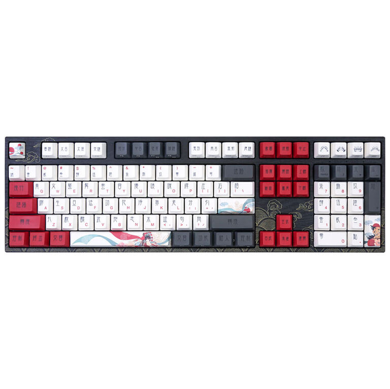 Varmilo VEA108 Beijing Opera Gaming Keyboard, MX-Silent-Red, white LED - US Layout image number 2