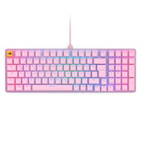 Glorious GMMK 2 Full-Size Keyboard - Fox switches, DE Layout, pink
