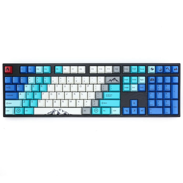 Varmilo VEA108 Summit R1 Gaming Keyboard, MX-Silent-Red, white LED - US Layout image number 2