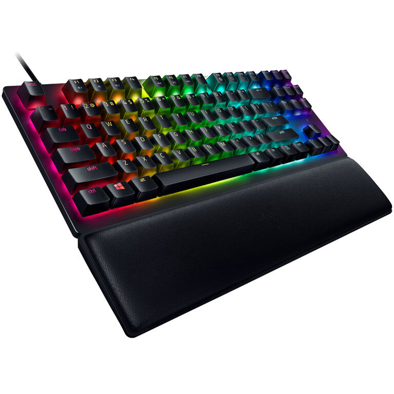 Razer Huntsman V2 Gaming Tastatur, TKL, Red Switch - schwarz image number 0