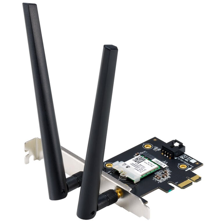 ASUS PCE-AX1800, 2.4GHz/5GHz WLAN, Bluetooth 5.2 LE, PCIe 2.0 x1 image number 0