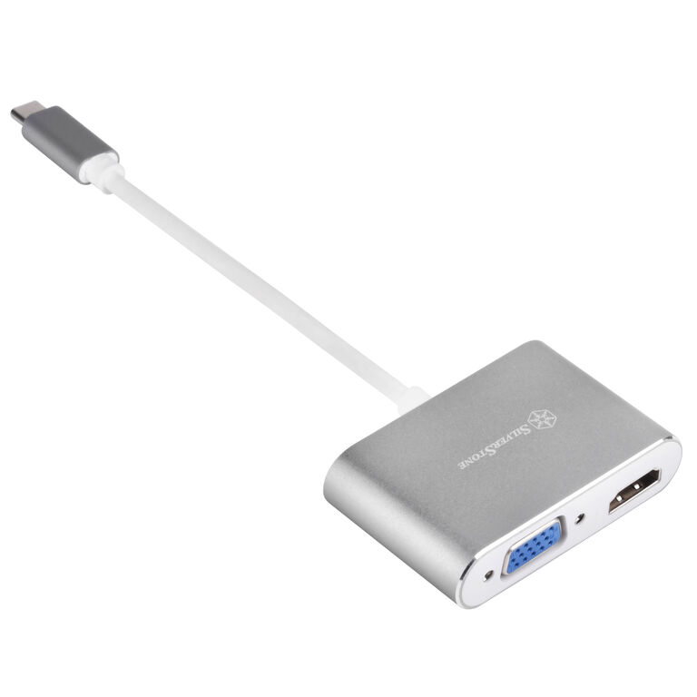 SilverStone SST-EP16C - USB Type-C to VGA & HDMI Adapter image number 3
